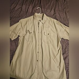 Mens size large Croft & Barrow button down shirt